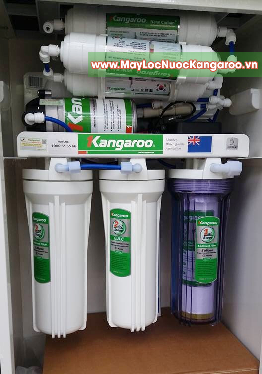 Hình ảnh chụp thực tế máy lọc nước Kangaroo KG100HQ