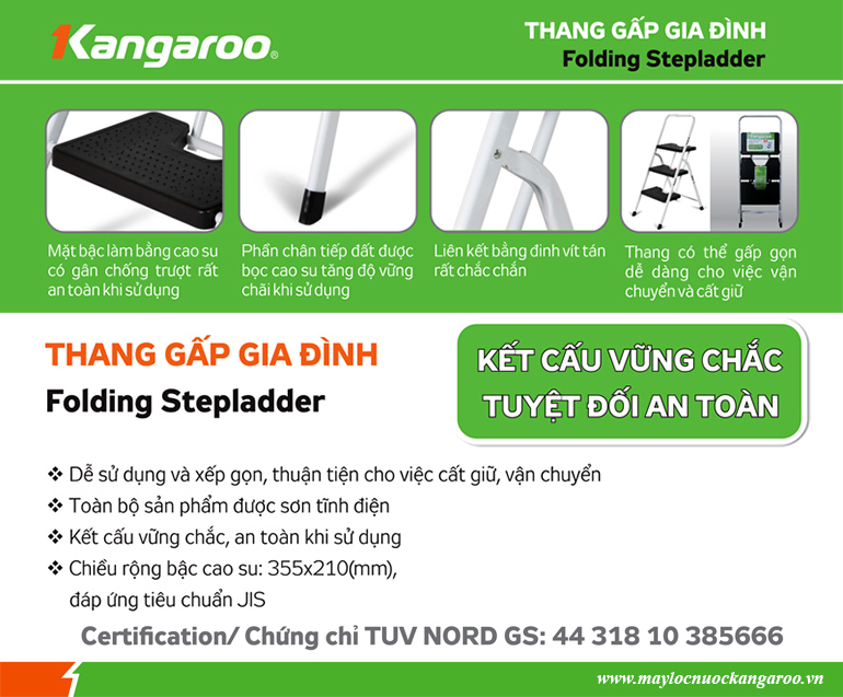 Thang gấp gia đình 